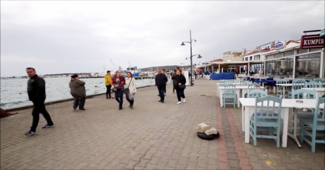 Cunda Esnafı  Turizm Sezonunu Dört Gözle Bekliyor