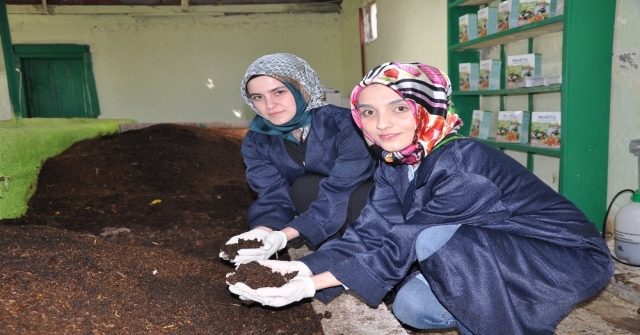 Bileziklerini Satıp, Organik Solucan Gübresi Üretimine Başladılar